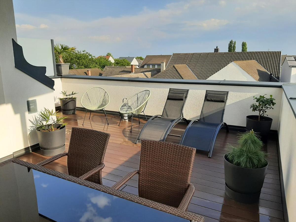 Penthouse Griemann 1 Mit Infrarotkabine Und Eigener Dachterrasse Fuer Max 4 Personen Illmitz Exterior foto